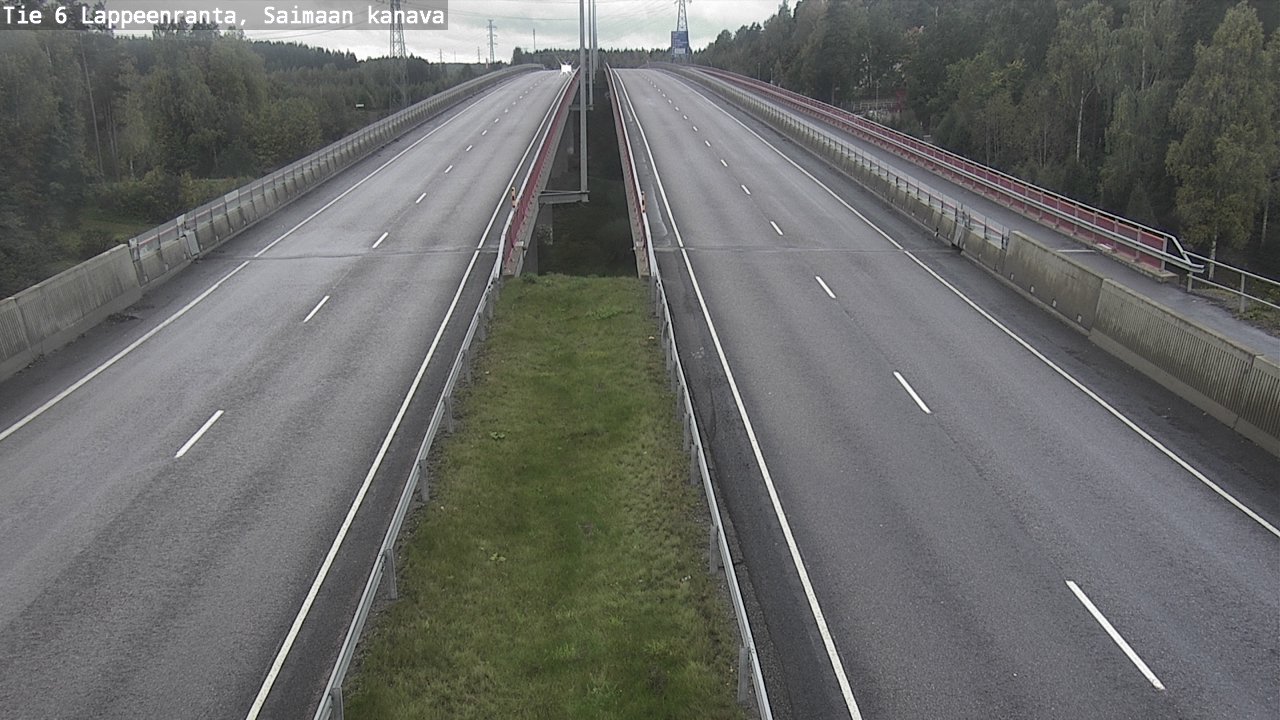 Kelikamerat Kuva Tie 6 Lappeenranta, Saimaan kanava, Lappeenranta, Etelä-Karjala