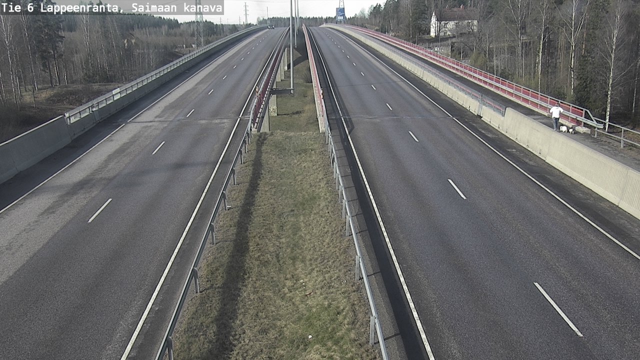 Kelikamerat Kuva Tie 6 Lappeenranta, Saimaan kanava, Lappeenranta, Etelä-Karjala
