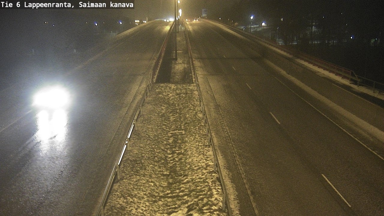 Weather Camera Image Road 6 Lappeenranta, Saimaa channel, Lappeenranta, Etelä-Karjala