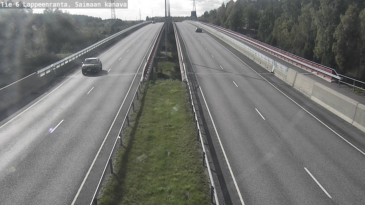 Kelikamerat Kuva Tie 6 Lappeenranta, Saimaan kanava, Lappeenranta, Etelä-Karjala