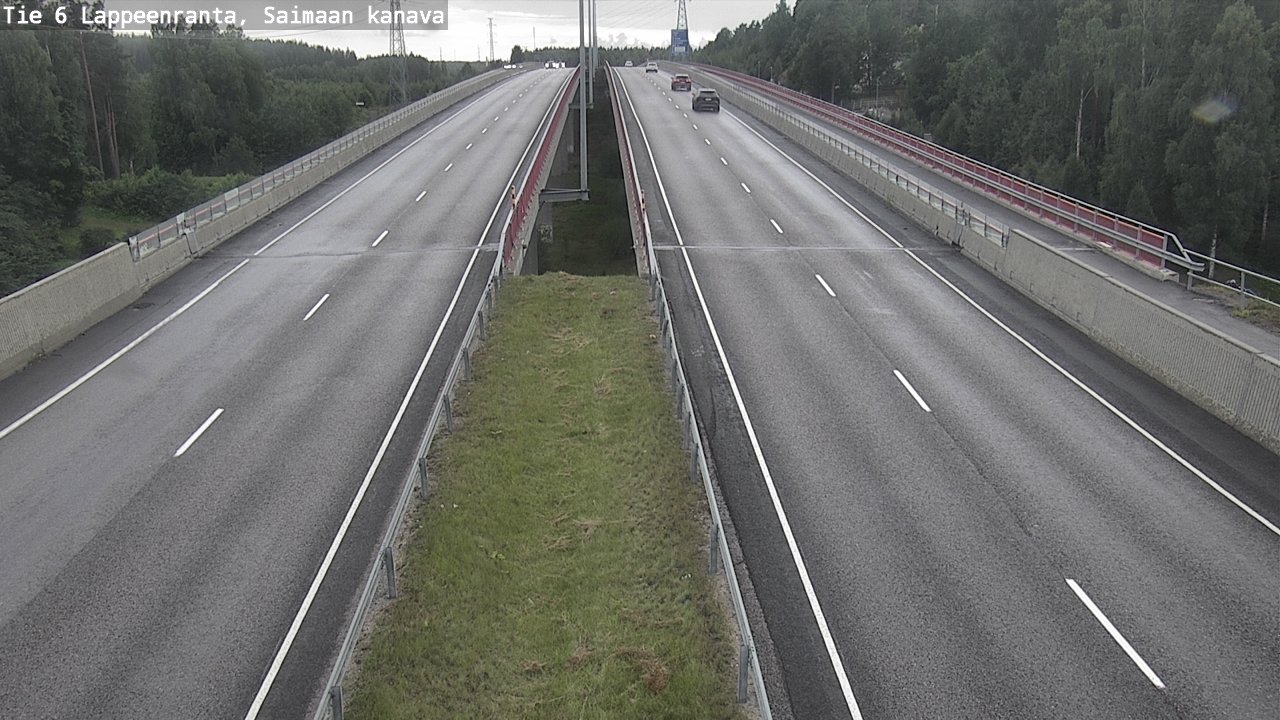 Kelikamerat Kuva Tie 6 Lappeenranta, Saimaan kanava, Lappeenranta, Etelä-Karjala