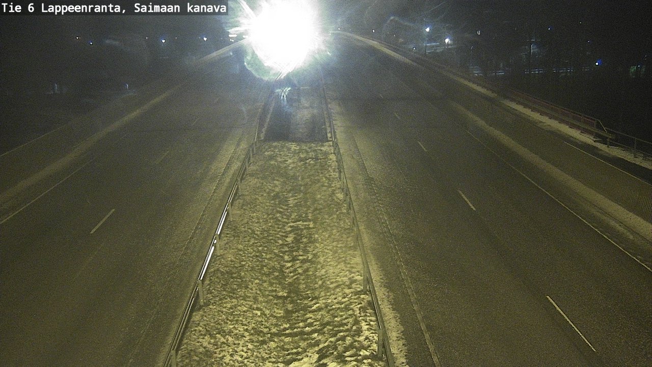 Weather Camera Image Road 6 Lappeenranta, Saimaa channel, Lappeenranta, Etelä-Karjala