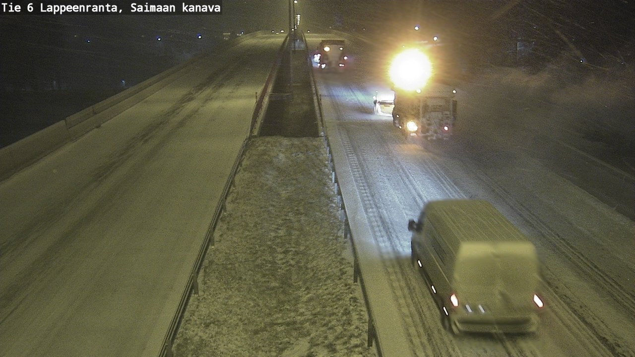 Kelikamerat Kuva Tie 6 Lappeenranta, Saimaan kanava, Lappeenranta, Etelä-Karjala