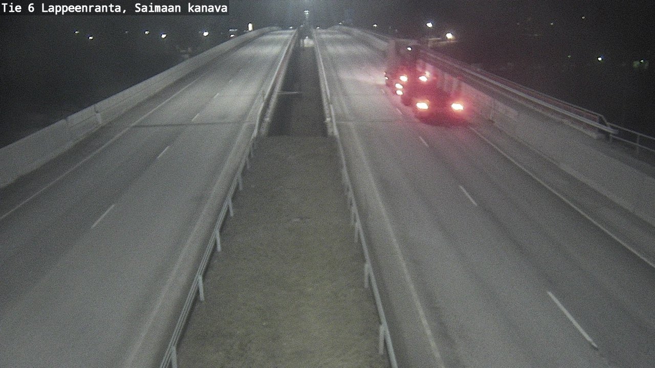 Weather Camera Image Road 6 Lappeenranta, Saimaa channel, Lappeenranta, Etelä-Karjala
