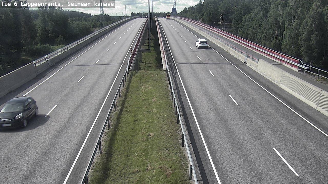 Kelikamerat Kuva Tie 6 Lappeenranta, Saimaan kanava, Lappeenranta, Etelä-Karjala