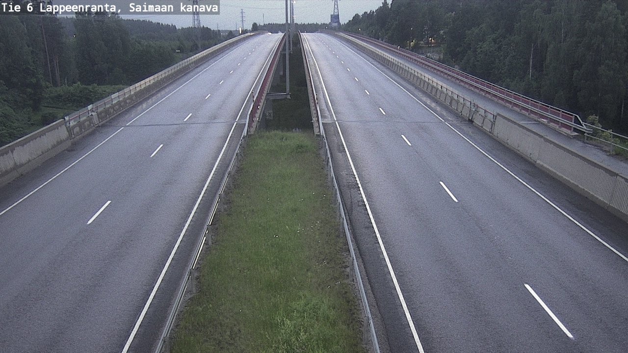 Kelikamerat Kuva Tie 6 Lappeenranta, Saimaan kanava, Lappeenranta, Etelä-Karjala