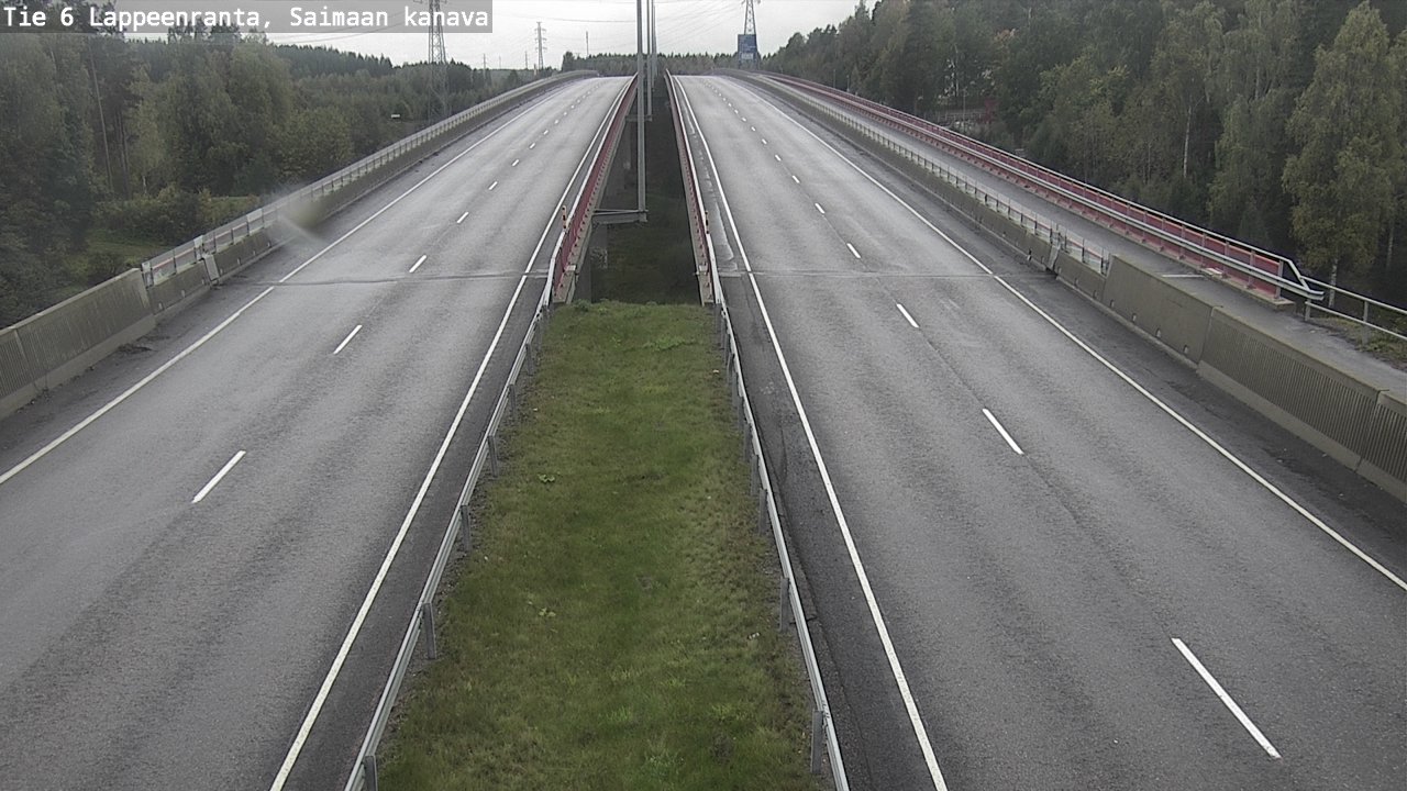 Kelikamerat Kuva Tie 6 Lappeenranta, Saimaan kanava, Lappeenranta, Etelä-Karjala