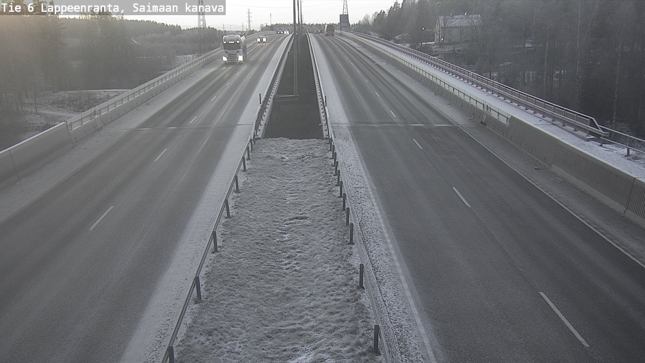 Kelikamerat Kuva Tie 6 Lappeenranta, Saimaan kanava, Lappeenranta, Etelä-Karjala