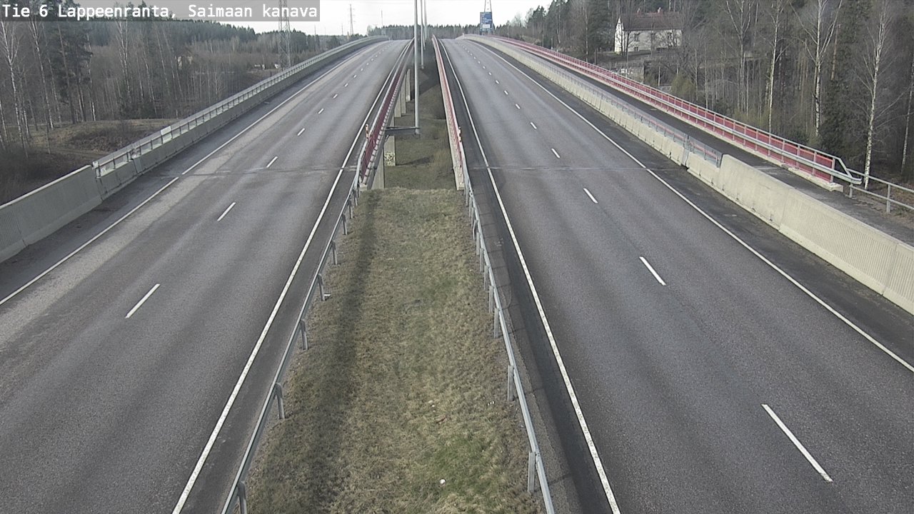 Kelikamerat Kuva Tie 6 Lappeenranta, Saimaan kanava, Lappeenranta, Etelä-Karjala