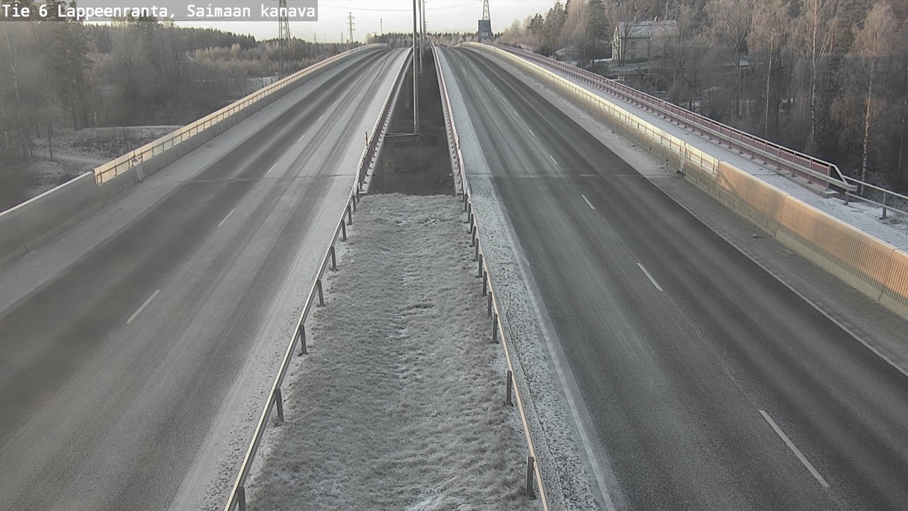 Kelikamerat Kuva Tie 6 Lappeenranta, Saimaan kanava, Lappeenranta, Etelä-Karjala