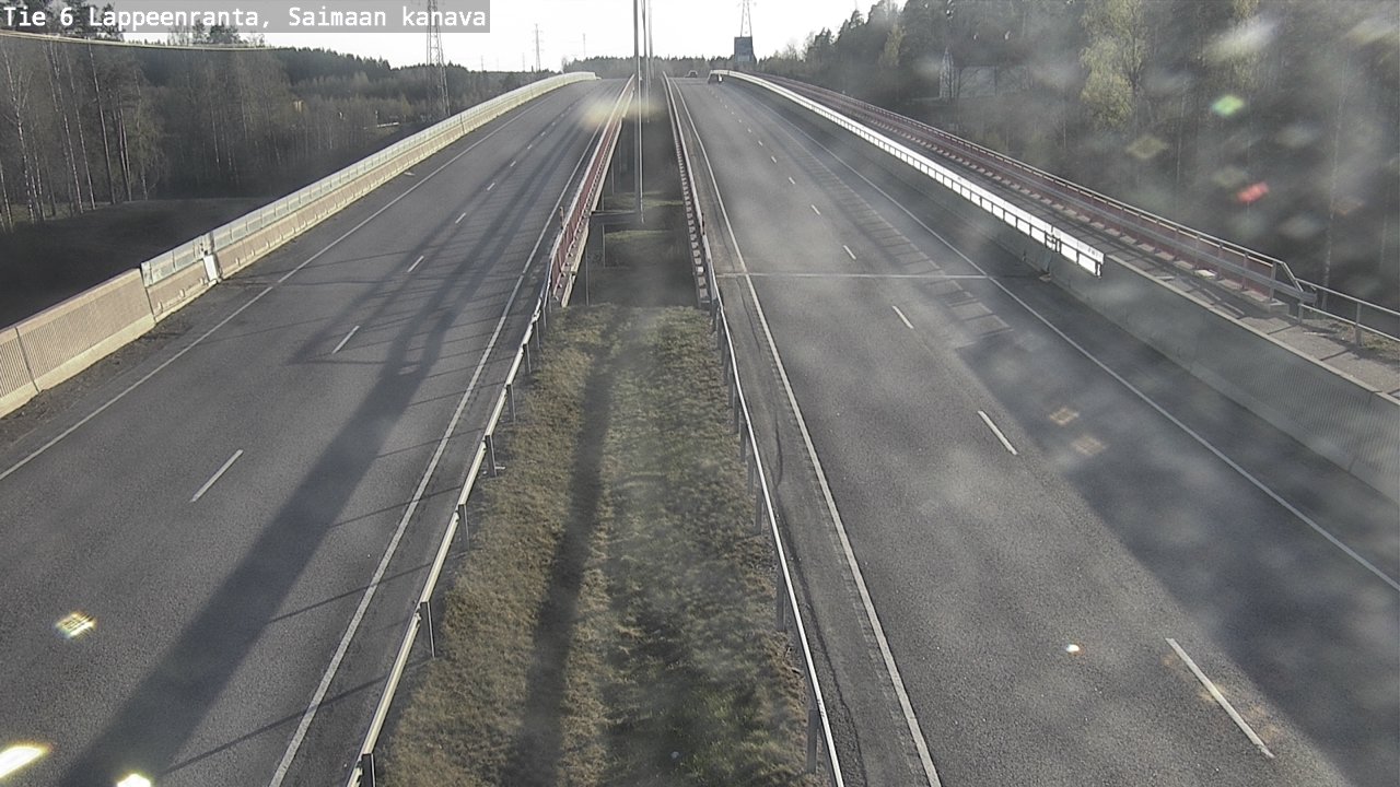 Kelikamerat Kuva Tie 6 Lappeenranta, Saimaan kanava, Lappeenranta, Etelä-Karjala