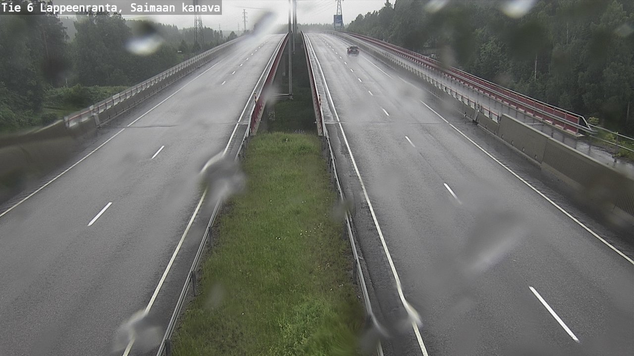 Kelikamerat Kuva Tie 6 Lappeenranta, Saimaan kanava, Lappeenranta, Etelä-Karjala