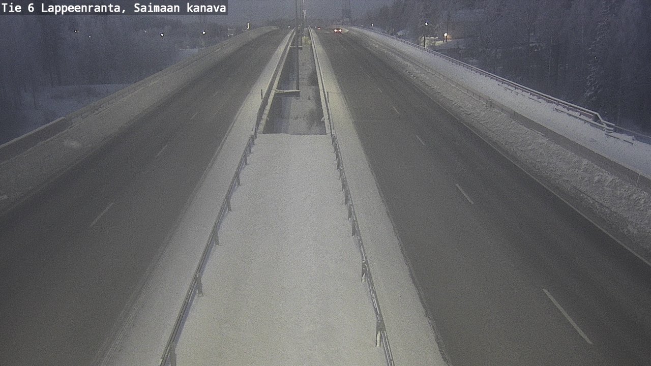 Kelikamerat Kuva Tie 6 Lappeenranta, Saimaan kanava, Lappeenranta, Etelä-Karjala