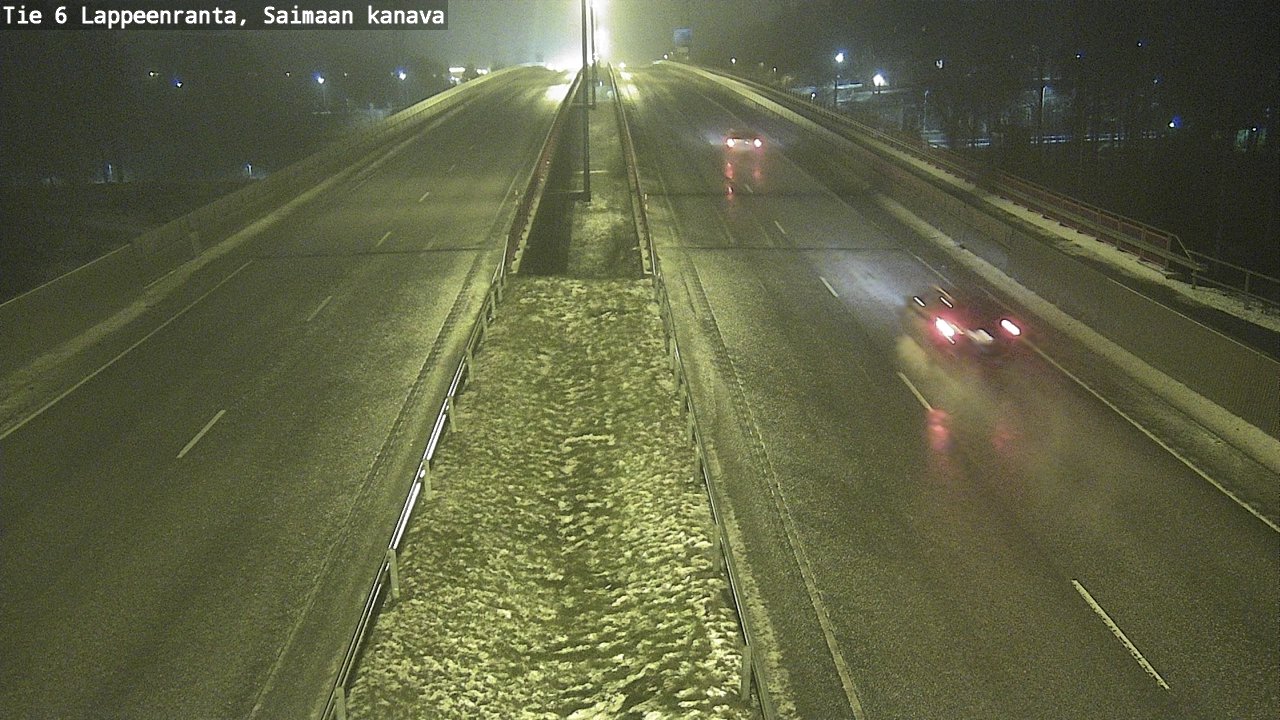 Weather Camera Image Road 6 Lappeenranta, Saimaa channel, Lappeenranta, Etelä-Karjala
