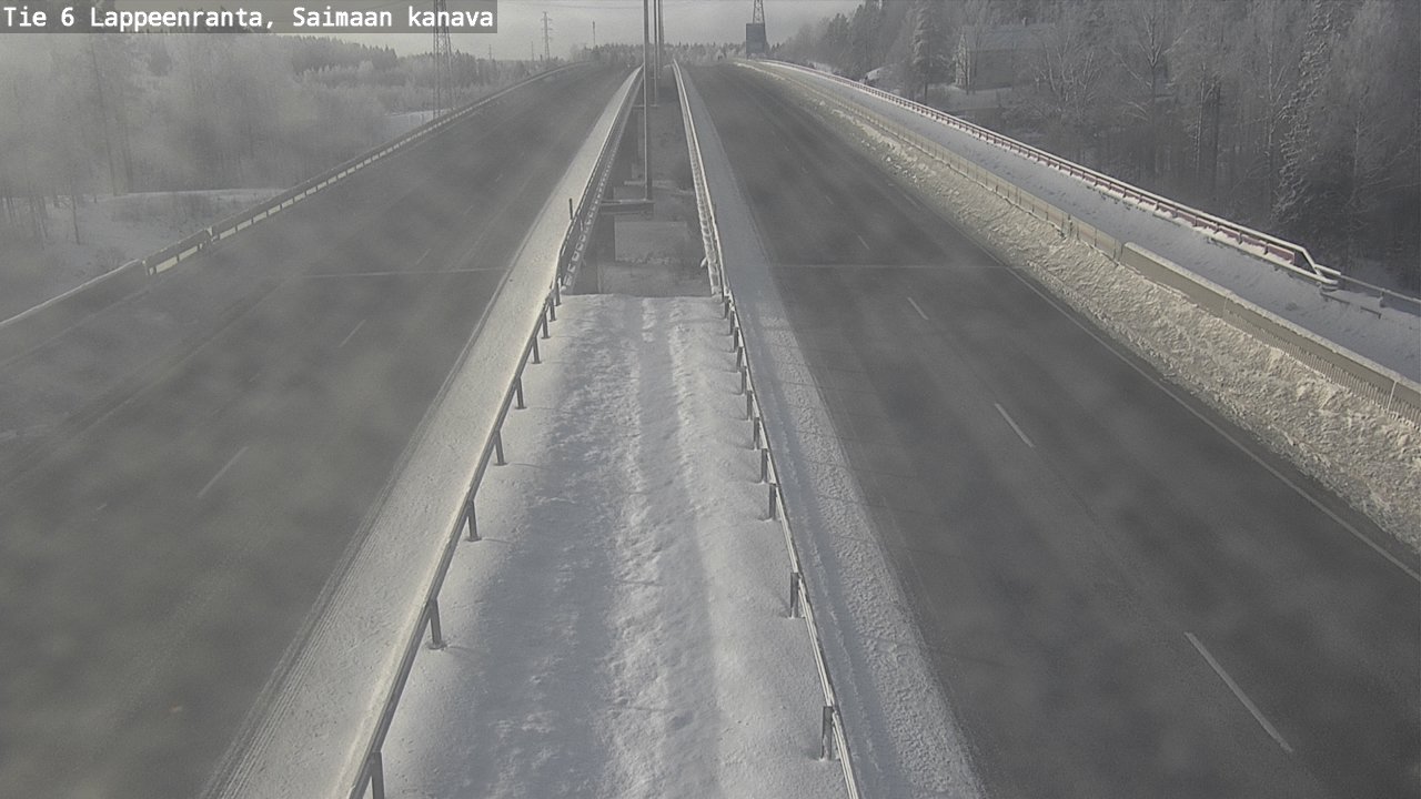 Kelikamerat Kuva Tie 6 Lappeenranta, Saimaan kanava, Lappeenranta, Etelä-Karjala