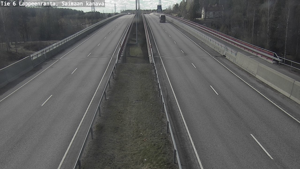 Kelikamerat Kuva Tie 6 Lappeenranta, Saimaan kanava, Lappeenranta, Etelä-Karjala