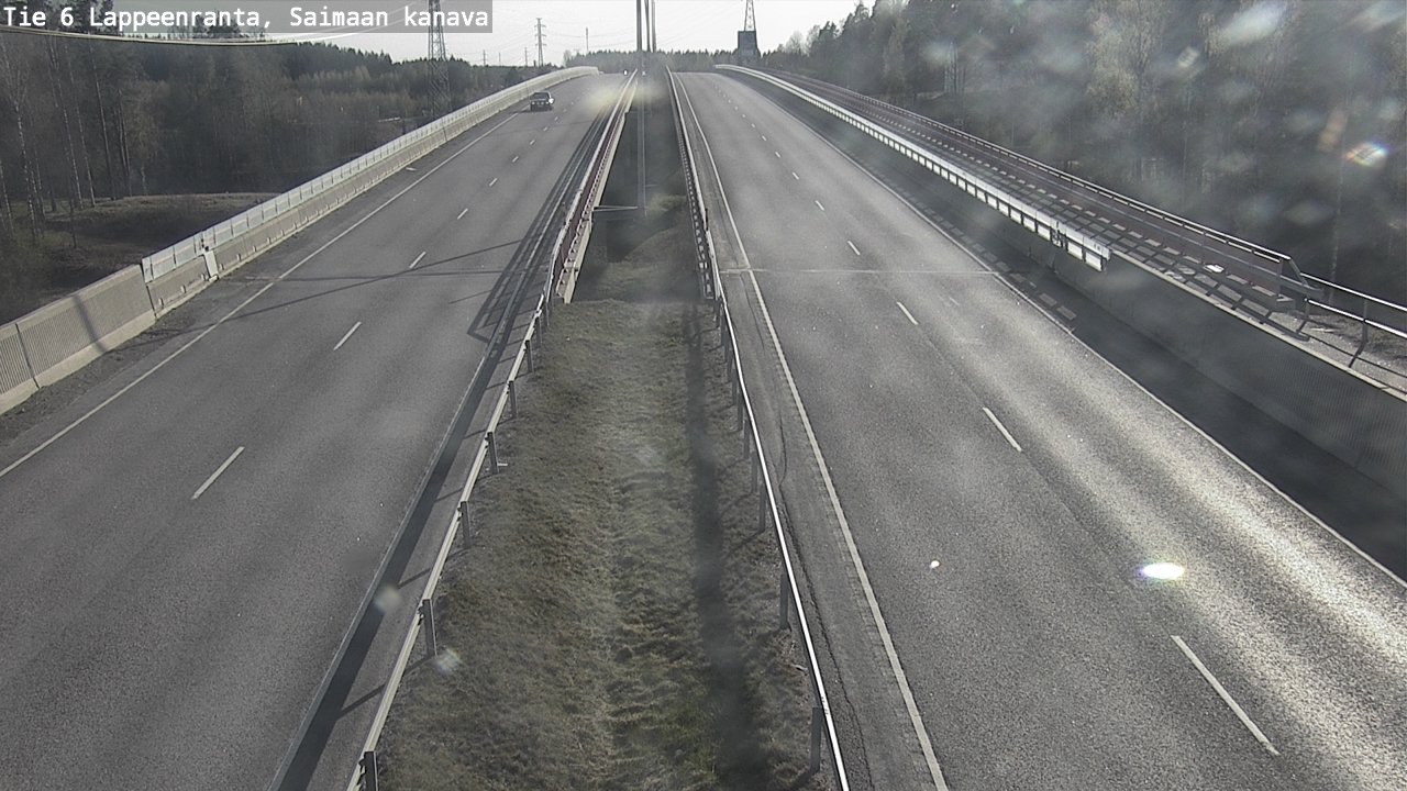 Kelikamerat Kuva Tie 6 Lappeenranta, Saimaan kanava, Lappeenranta, Etelä-Karjala