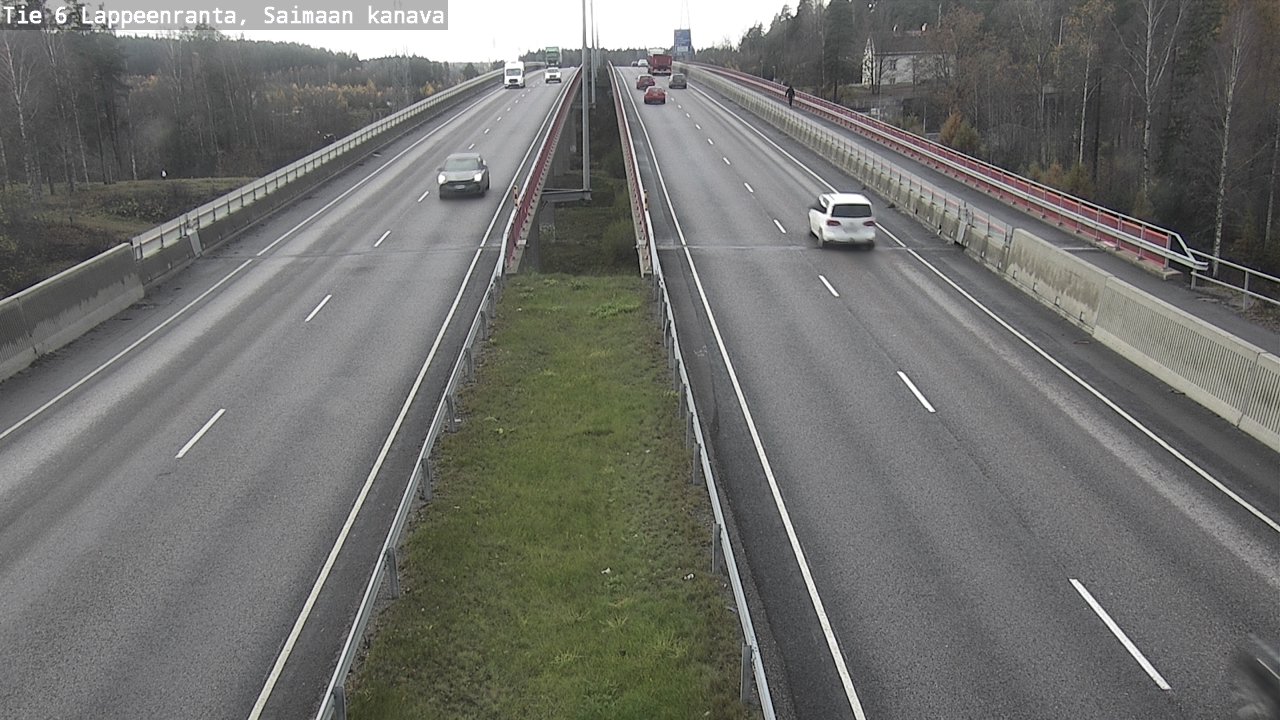 Kelikamerat Kuva Tie 6 Lappeenranta, Saimaan kanava, Lappeenranta, Etelä-Karjala