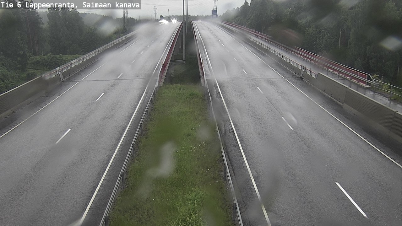 Kelikamerat Kuva Tie 6 Lappeenranta, Saimaan kanava, Lappeenranta, Etelä-Karjala