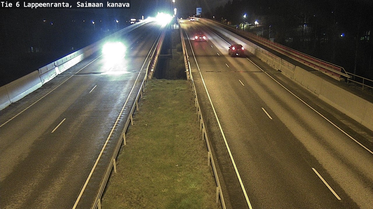Weather Camera Image Väg 6 Villmanstrand,Saima kanal, Lappeenranta, Etelä-Karjala