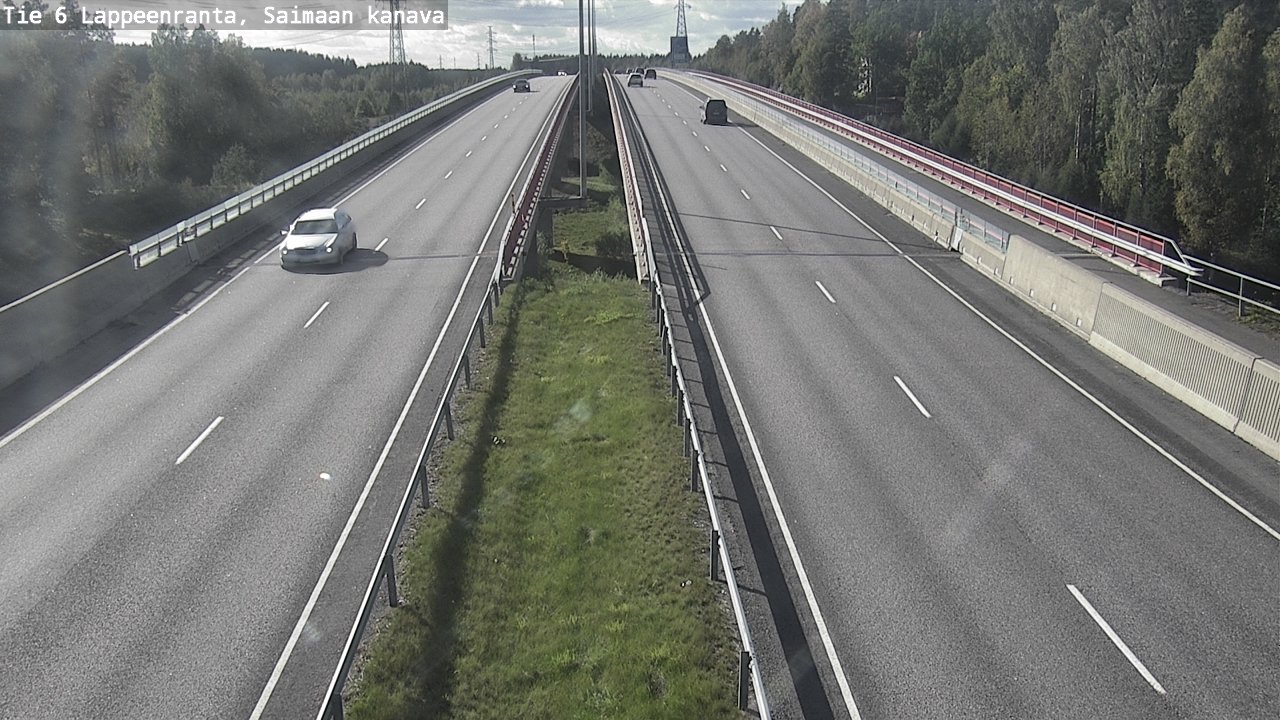 Kelikamerat Kuva Tie 6 Lappeenranta, Saimaan kanava, Lappeenranta, Etelä-Karjala