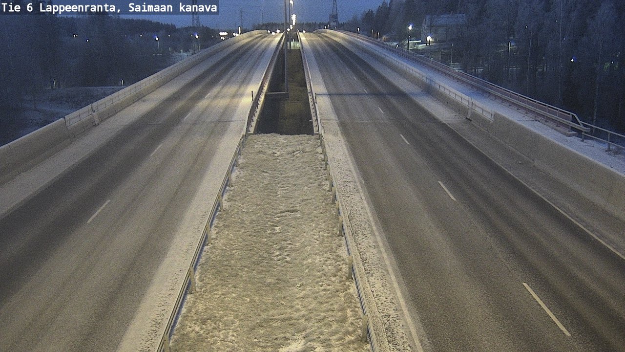 Kelikamerat Kuva Tie 6 Lappeenranta, Saimaan kanava, Lappeenranta, Etelä-Karjala