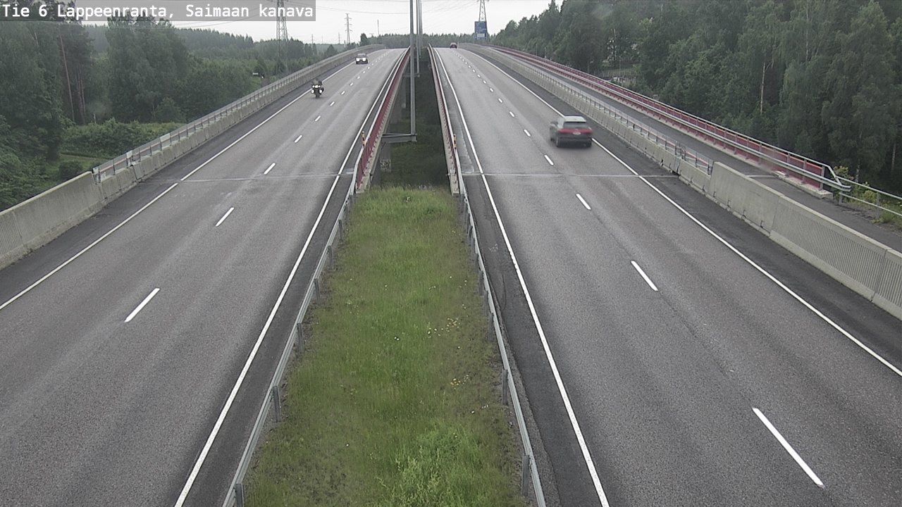 Weather Camera Image Road 6 Lappeenranta, Saimaa channel, Lappeenranta, Etelä-Karjala