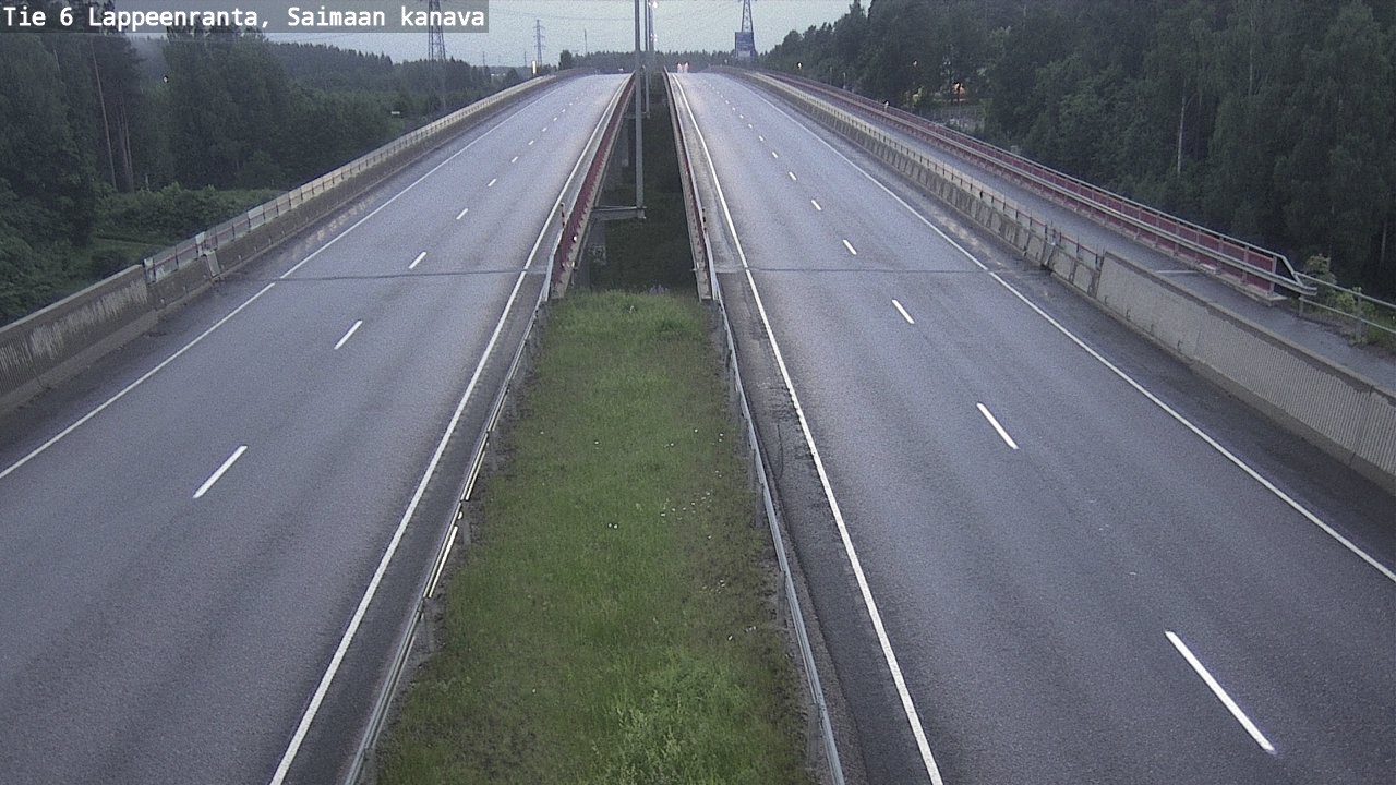 Kelikamerat Kuva Tie 6 Lappeenranta, Saimaan kanava, Lappeenranta, Etelä-Karjala