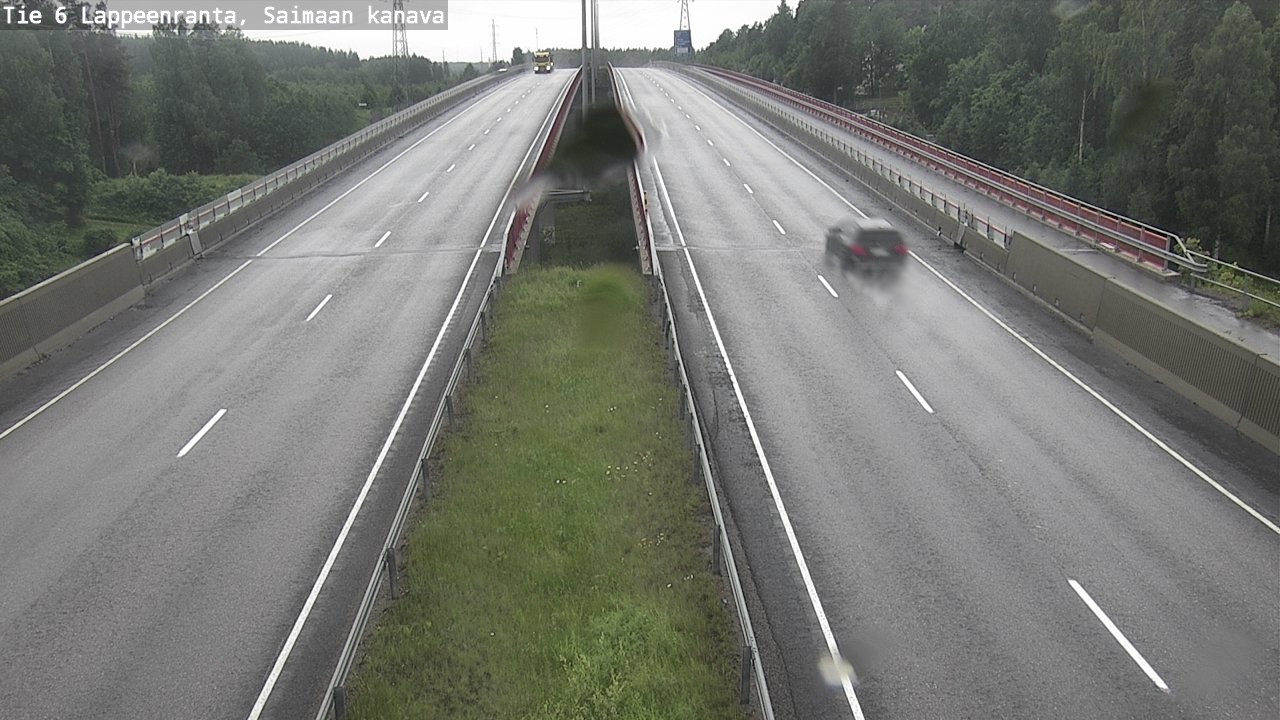 Weather Camera Image Road 6 Lappeenranta, Saimaa channel, Lappeenranta, Etelä-Karjala
