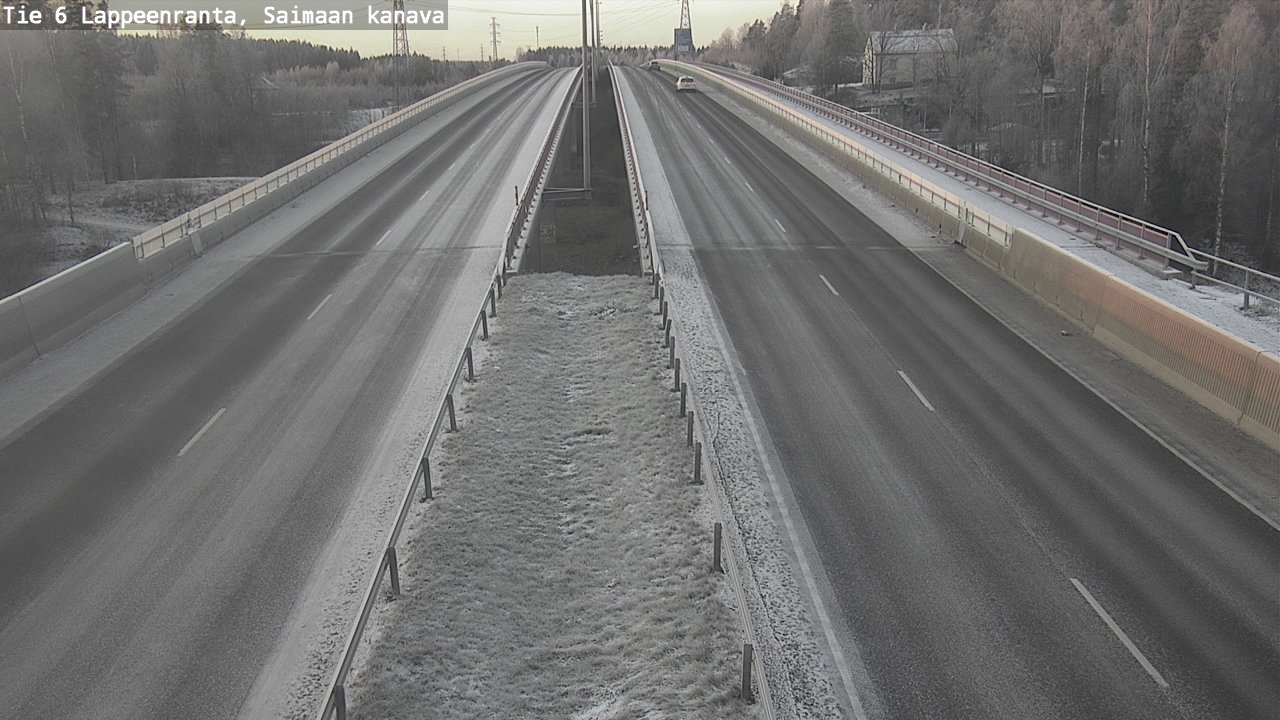 Kelikamerat Kuva Tie 6 Lappeenranta, Saimaan kanava, Lappeenranta, Etelä-Karjala