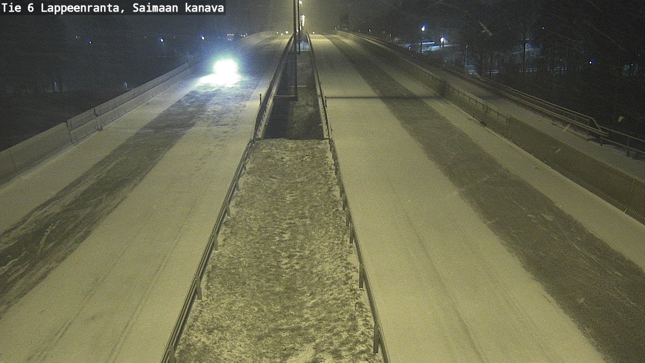 Kelikamerat Kuva Tie 6 Lappeenranta, Saimaan kanava, Lappeenranta, Etelä-Karjala