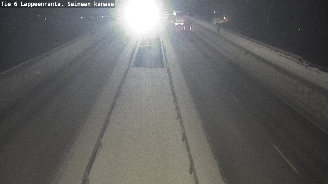Weather Camera Image Road 6 Lappeenranta, Saimaa channel, Lappeenranta, Etelä-Karjala
