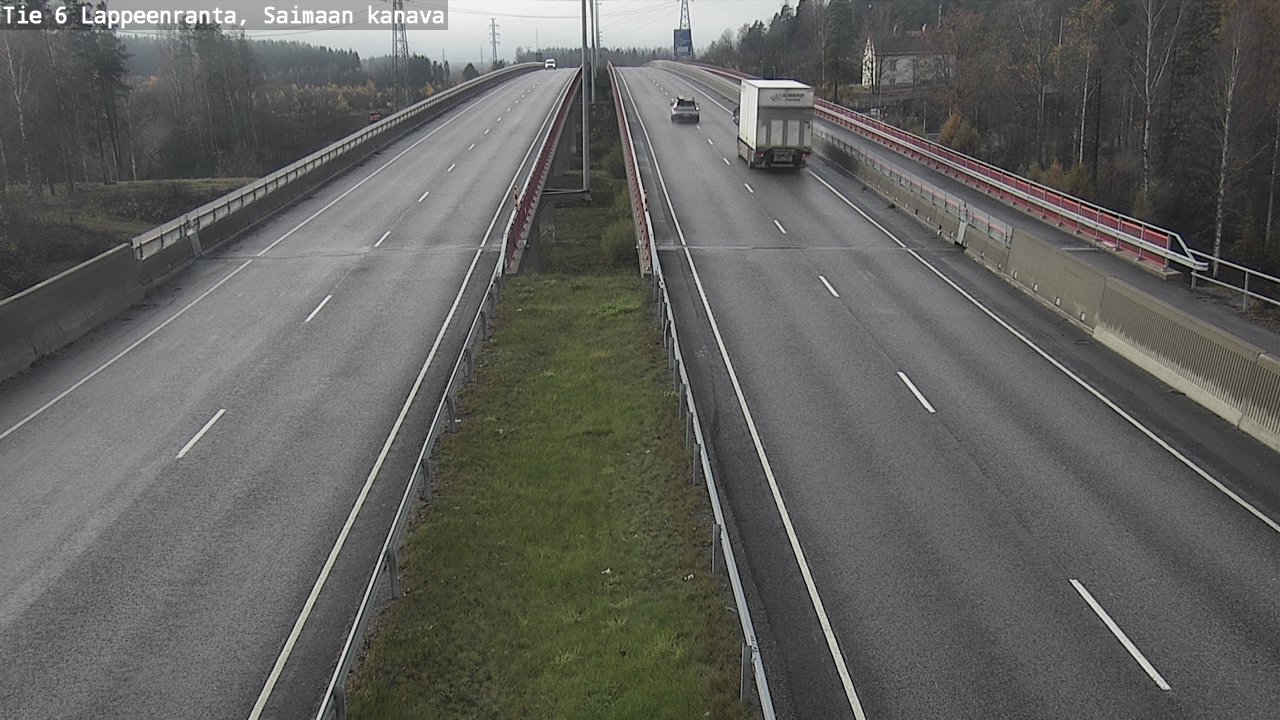 Kelikamerat Kuva Tie 6 Lappeenranta, Saimaan kanava, Lappeenranta, Etelä-Karjala