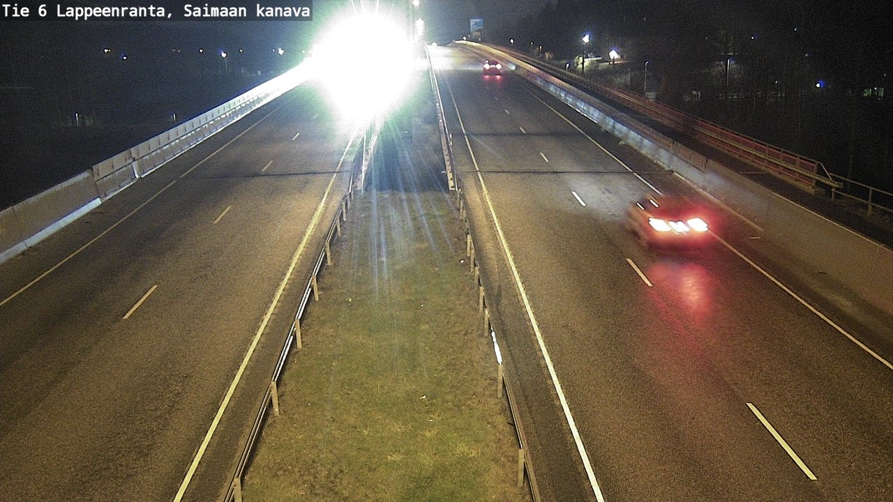 Weather Camera Image Road 6 Lappeenranta, Saimaa channel, Lappeenranta, Etelä-Karjala