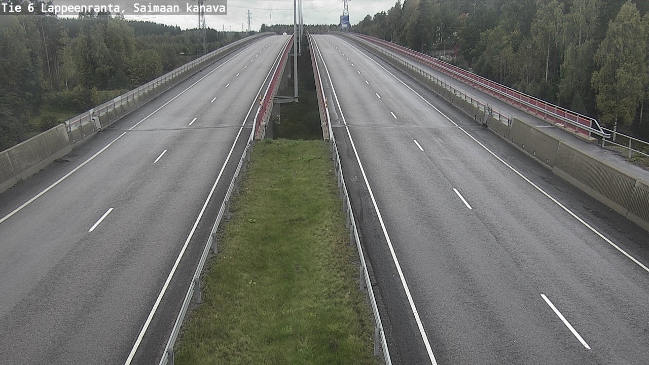 Kelikamerat Kuva Tie 6 Lappeenranta, Saimaan kanava, Lappeenranta, Etelä-Karjala