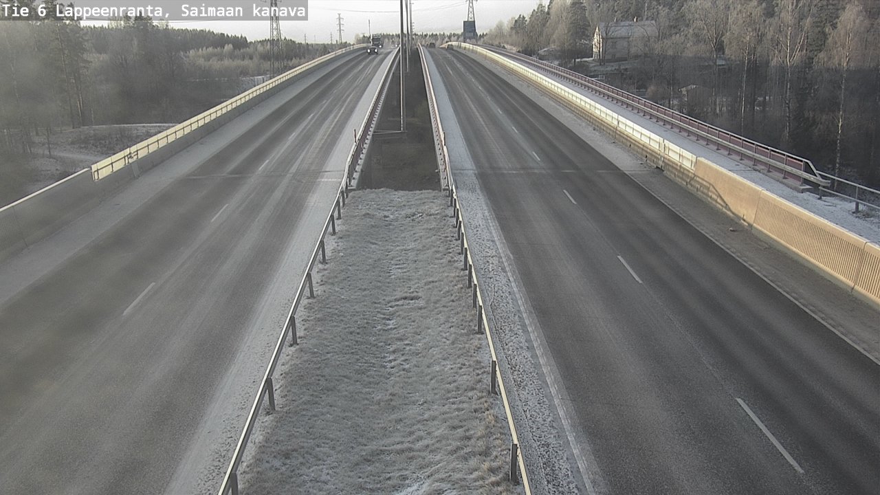 Kelikamerat Kuva Tie 6 Lappeenranta, Saimaan kanava, Lappeenranta, Etelä-Karjala