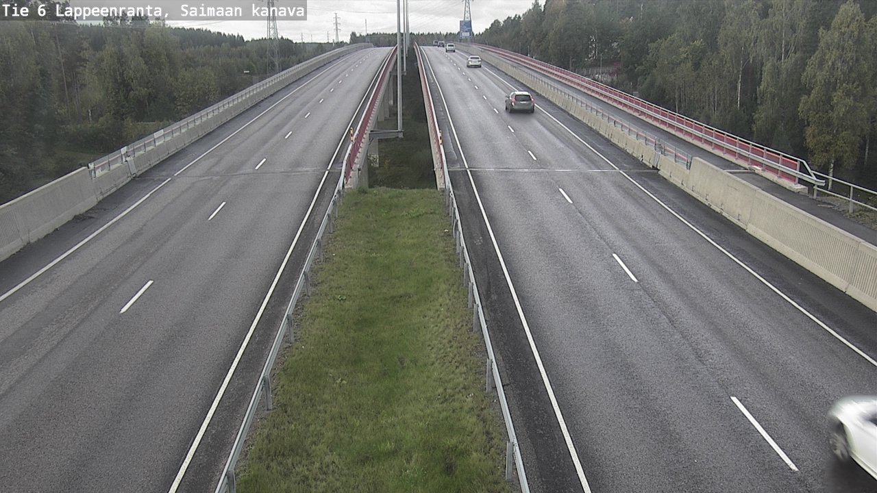 Kelikamerat Kuva Tie 6 Lappeenranta, Saimaan kanava, Lappeenranta, Etelä-Karjala