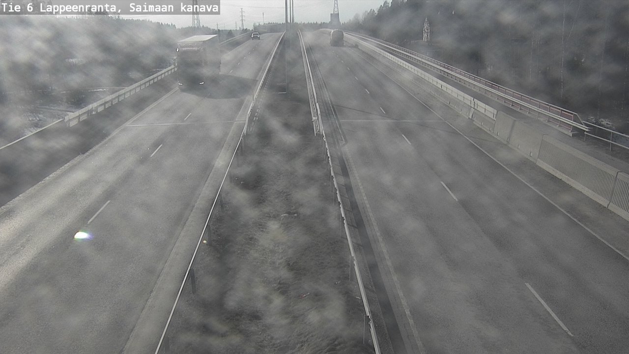 Kelikamerat Kuva Tie 6 Lappeenranta, Saimaan kanava, Lappeenranta, Etelä-Karjala