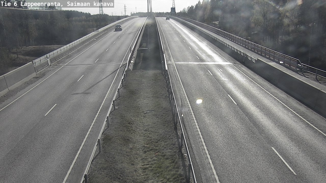 Kelikamerat Kuva Tie 6 Lappeenranta, Saimaan kanava, Lappeenranta, Etelä-Karjala
