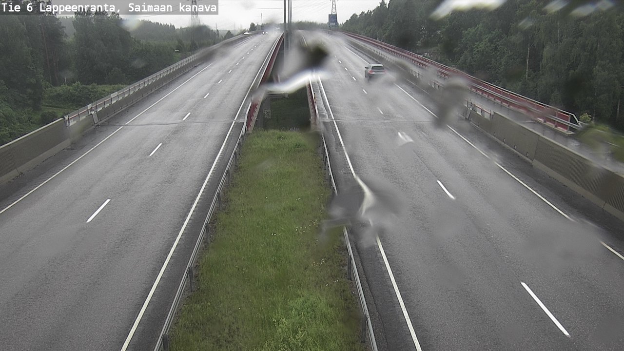 Weather Camera Image Road 6 Lappeenranta, Saimaa channel, Lappeenranta, Etelä-Karjala