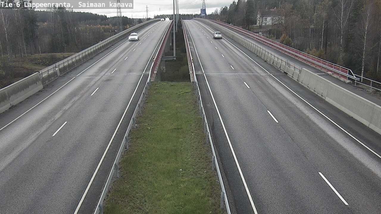 Kelikamerat Kuva Tie 6 Lappeenranta, Saimaan kanava, Lappeenranta, Etelä-Karjala