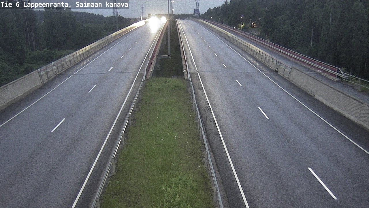 Kelikamerat Kuva Tie 6 Lappeenranta, Saimaan kanava, Lappeenranta, Etelä-Karjala