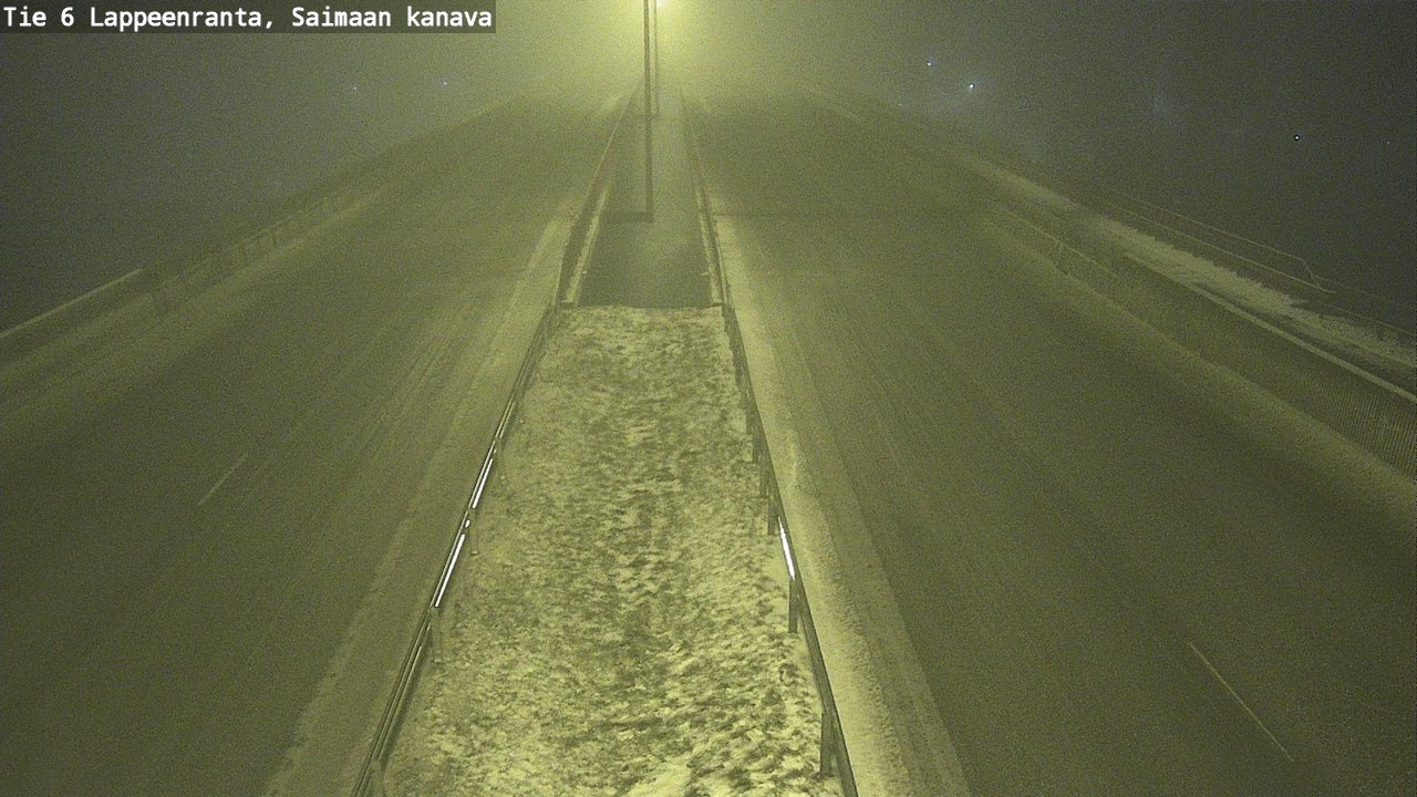 Weather Camera Image Road 6 Lappeenranta, Saimaa channel, Lappeenranta, Etelä-Karjala