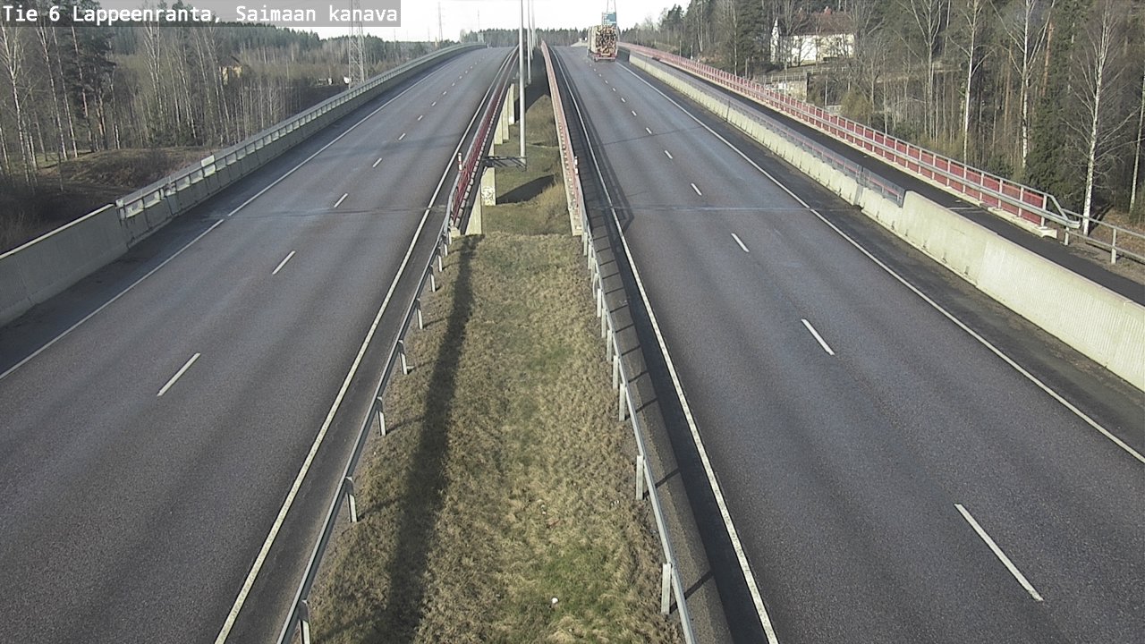 Kelikamerat Kuva Tie 6 Lappeenranta, Saimaan kanava, Lappeenranta, Etelä-Karjala