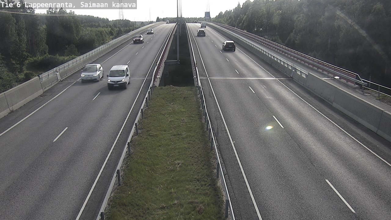 Kelikamerat Kuva Tie 6 Lappeenranta, Saimaan kanava, Lappeenranta, Etelä-Karjala