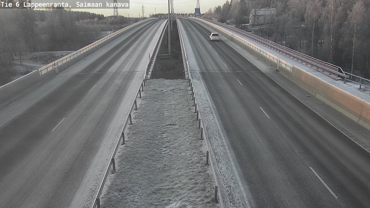 Kelikamerat Kuva Tie 6 Lappeenranta, Saimaan kanava, Lappeenranta, Etelä-Karjala