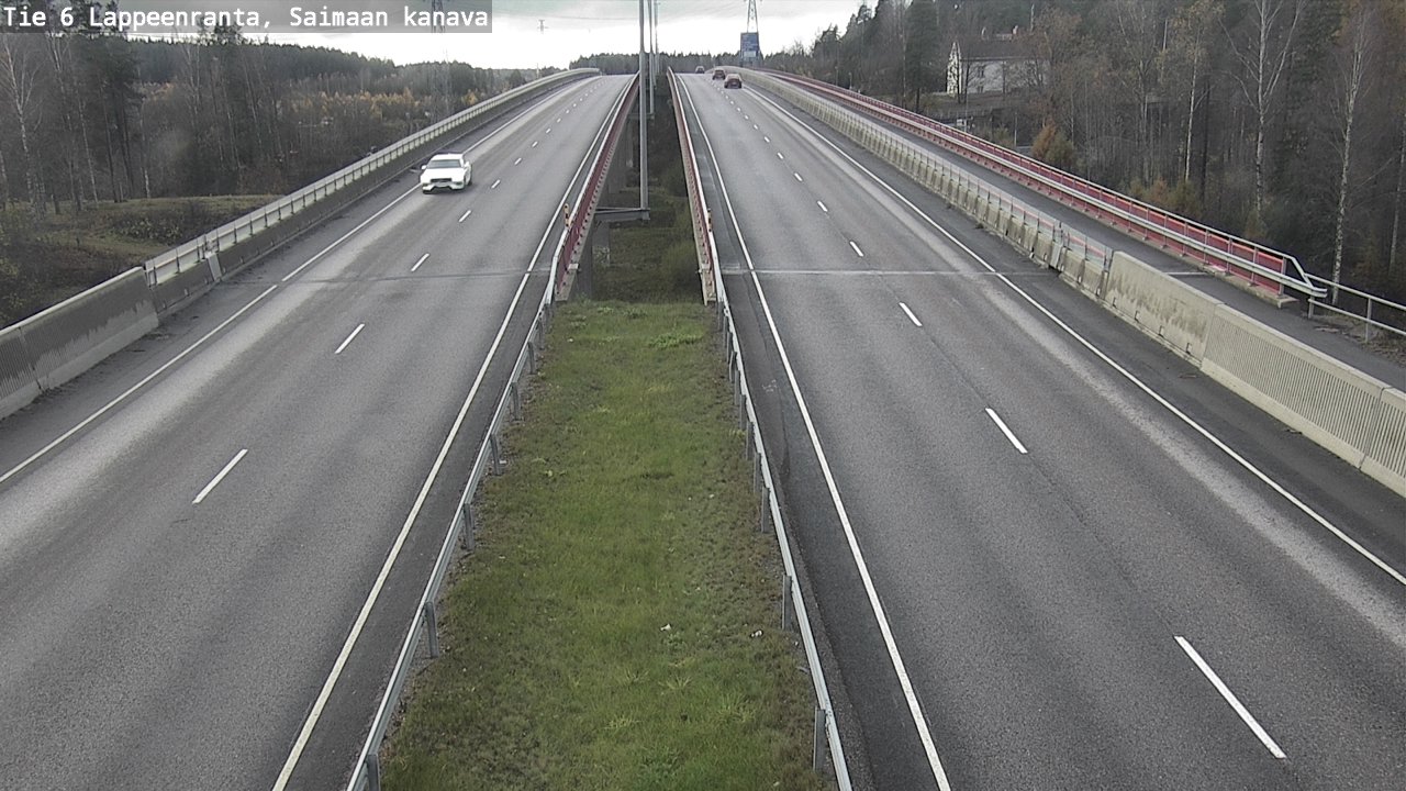 Kelikamerat Kuva Tie 6 Lappeenranta, Saimaan kanava, Lappeenranta, Etelä-Karjala