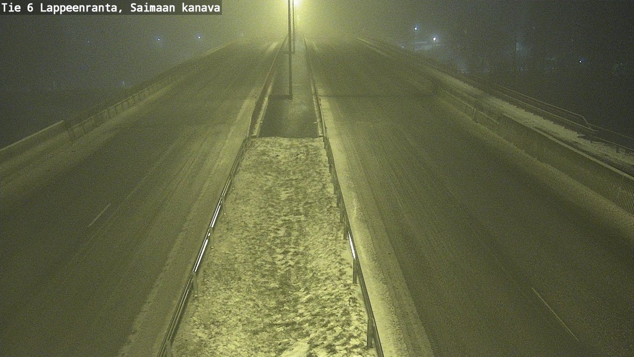 Weather Camera Image Road 6 Lappeenranta, Saimaa channel, Lappeenranta, Etelä-Karjala