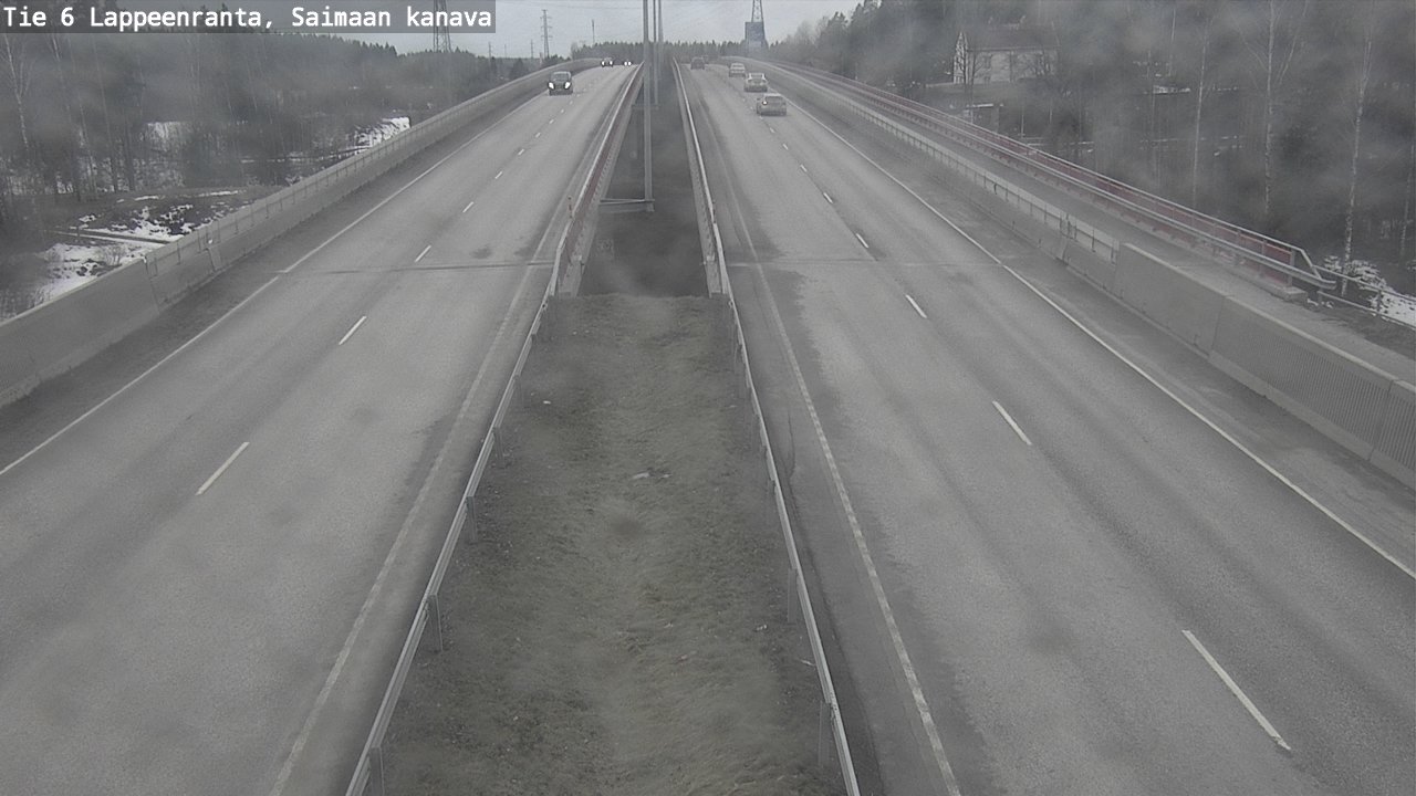 Kelikamerat Kuva Tie 6 Lappeenranta, Saimaan kanava, Lappeenranta, Etelä-Karjala