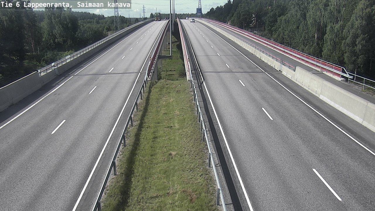 Kelikamerat Kuva Tie 6 Lappeenranta, Saimaan kanava, Lappeenranta, Etelä-Karjala